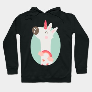 Llama unicorn Hoodie